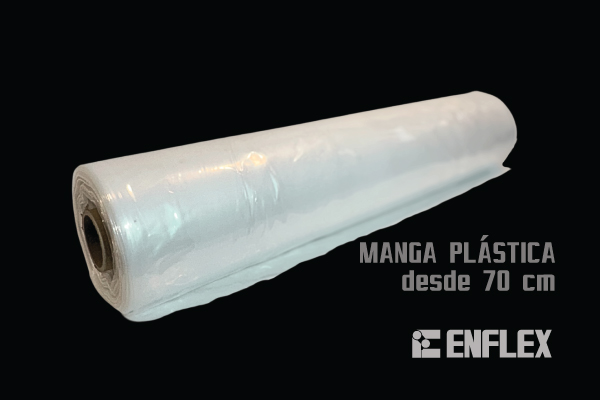 Manga plástica de PE BD - Enflex, Fábrica de bolsas plásticas